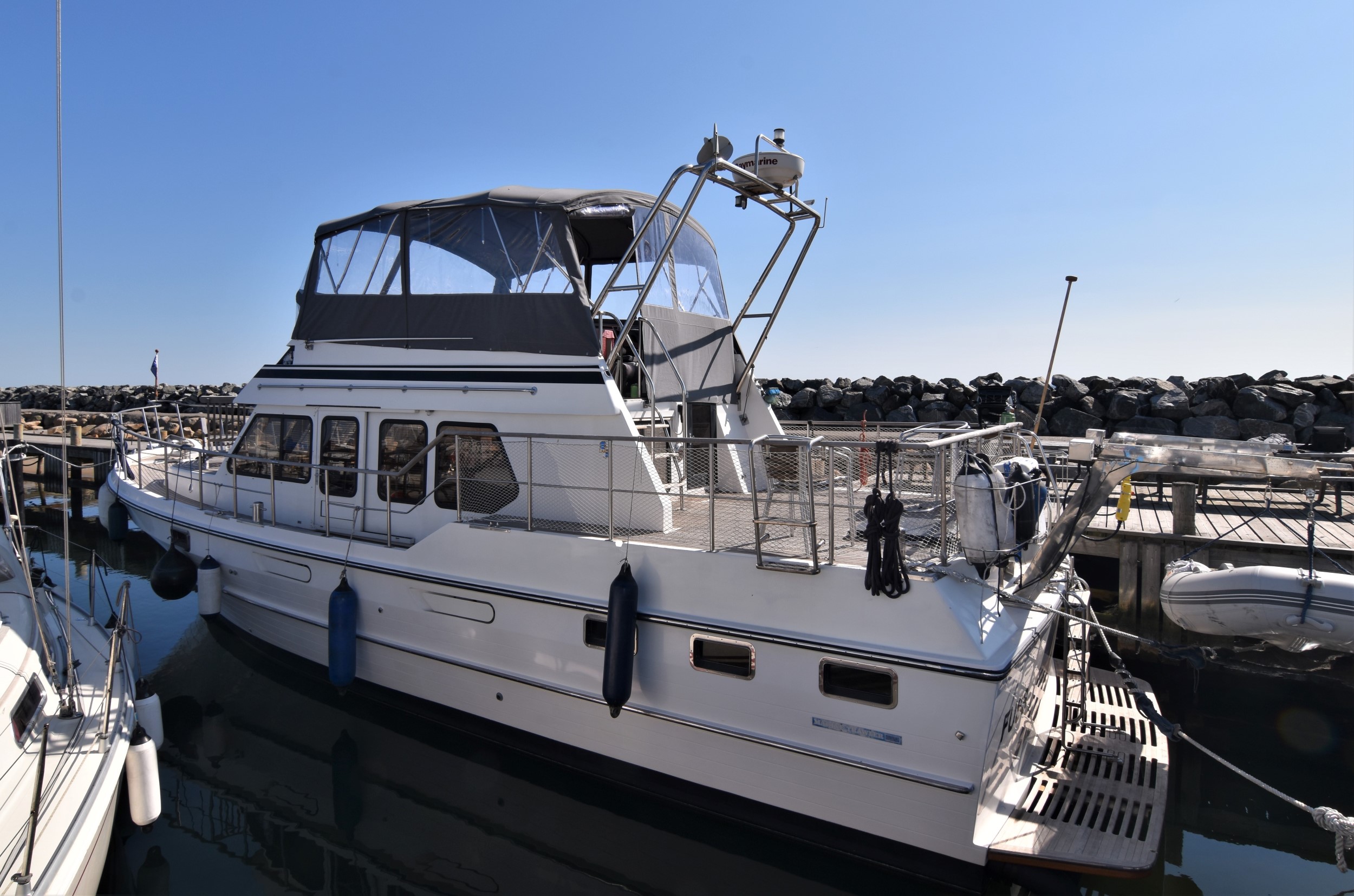 Uoverensstemmelse marmor gå AMS 420 Trawler for sale. Dansk Yacht Import.